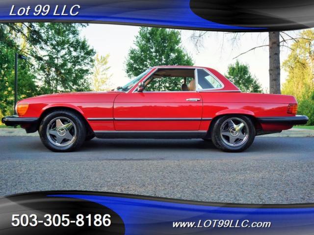 1985 mercedes-benz 380-class 380 sl 64k miles hard top roadster automatic 2-door