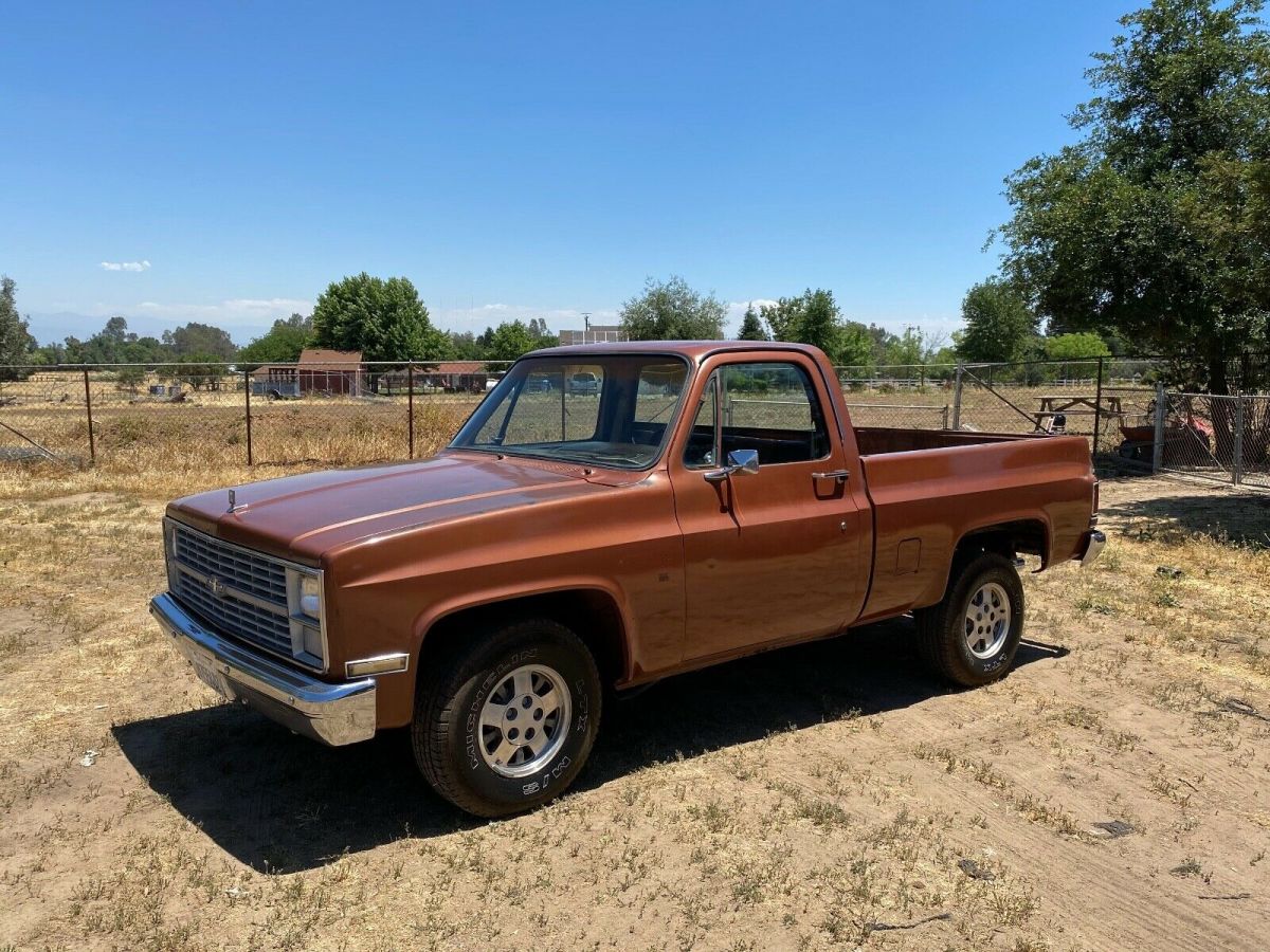 1983 chevy c10 ls swapped short bed shop truck scottsdale