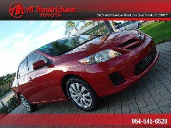 2012 toyota corolla le in coconut creek, fl