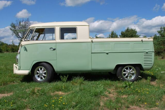 1964 vw t1 doka double cab, crew cab. totally restored