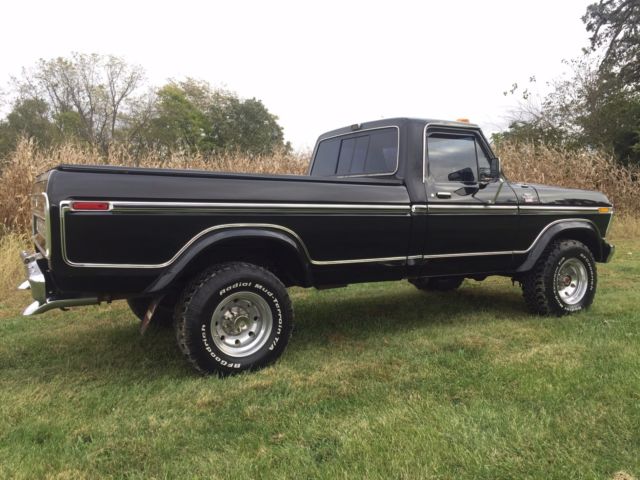 1978 ford f250 ranger lariat 4x4 nice condition clean interior no reserve