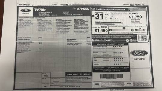 2016 Ford Focus (North America)