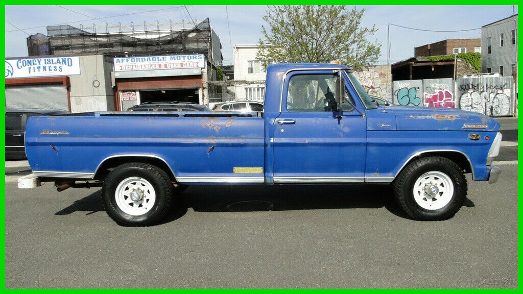 1968 ford ranger 250 v8 used classic puck up truck
