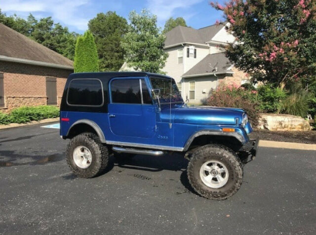 1978 jeep cj-7 8-cylinder gasoline 3-speed automatic 4wd tn c84438