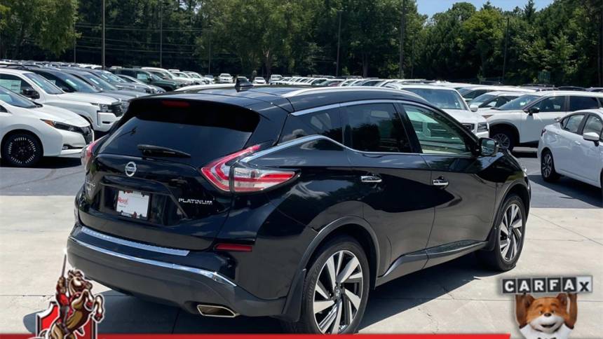 2018 nissan murano platinum
