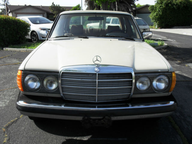 300d '80 mercedes with re-built 240d motor