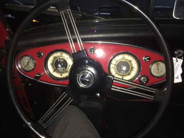 1962 austin healey 3000 base 2.9l