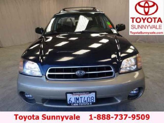 2000 subaru legacy wagon outback w/gb equip in sunnyvale, ca