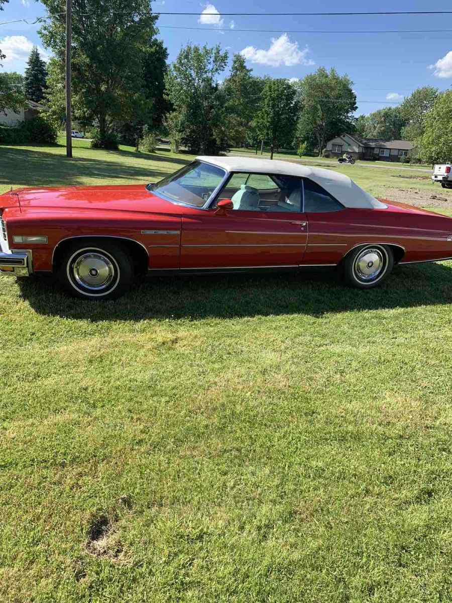 1975 buick le sabre convertible red rwd automatic