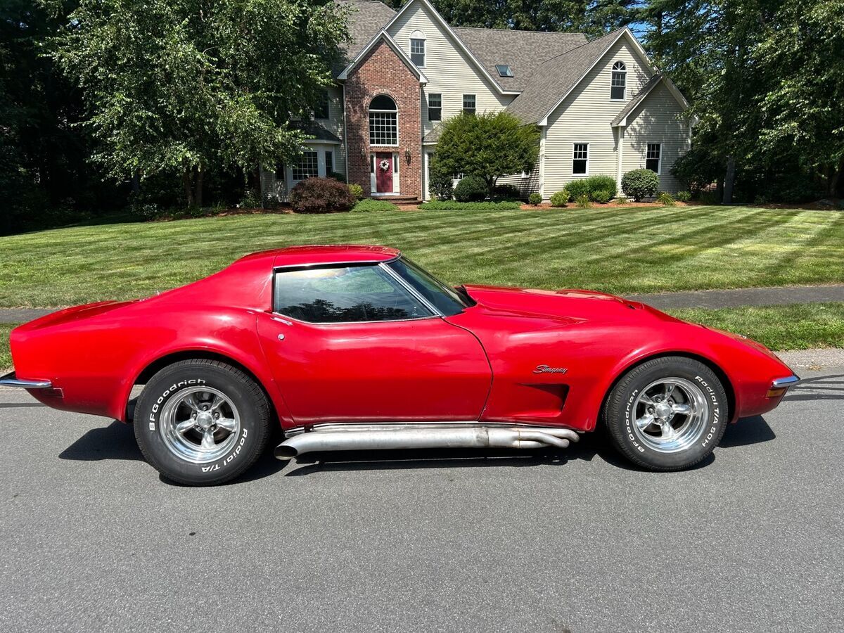 1970 corvette, t-top, 350, automatic, mint frame and birdcage