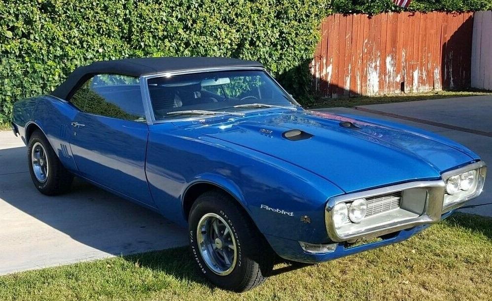 1968 pontiac firebird 350 convertible