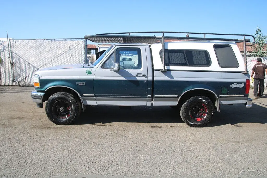 1993 ford f150 xlt pickup truck 4x4 automatic 8 cylinder no reserve!