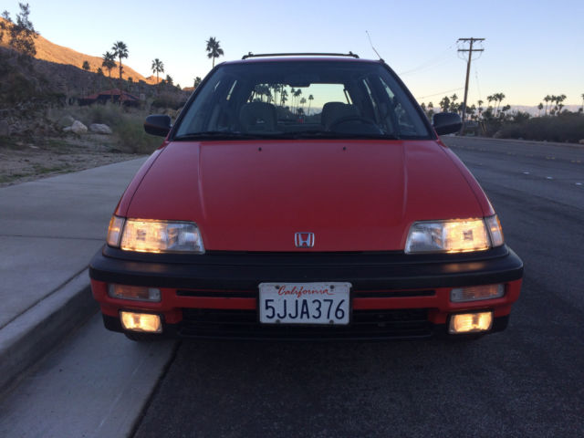 1991 honda civic rt4wd wagon 6-speed manual rare original 1988 1989 1990 91
