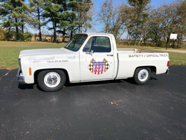 1976 chevy c10 short bed patina pickup truck