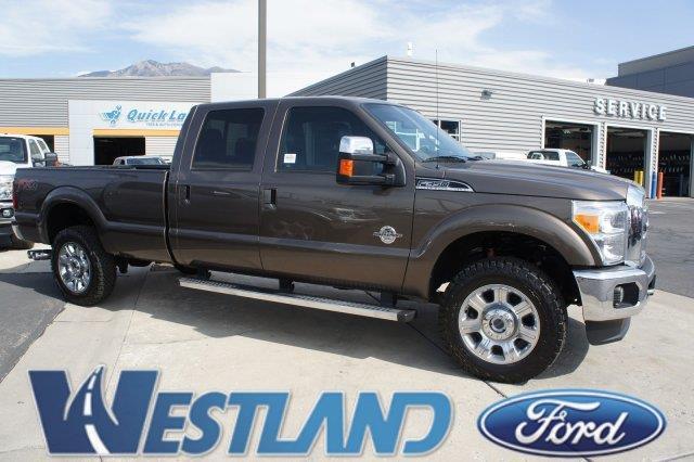 2016 ford f-350 super duty lariat 4x4 lariat 4dr crew cab 6.8 ft. sb srw pickup for sale in roy, utah