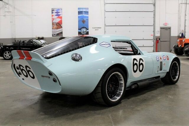 1965 shelby daytona coupe 1811 miles light blue coupe 363ci tremec tko 5 speed