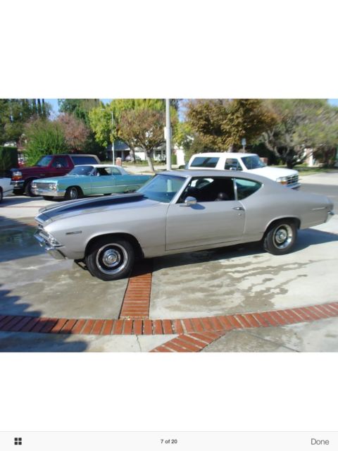 1969 chevrolet chevelle rust free car from california