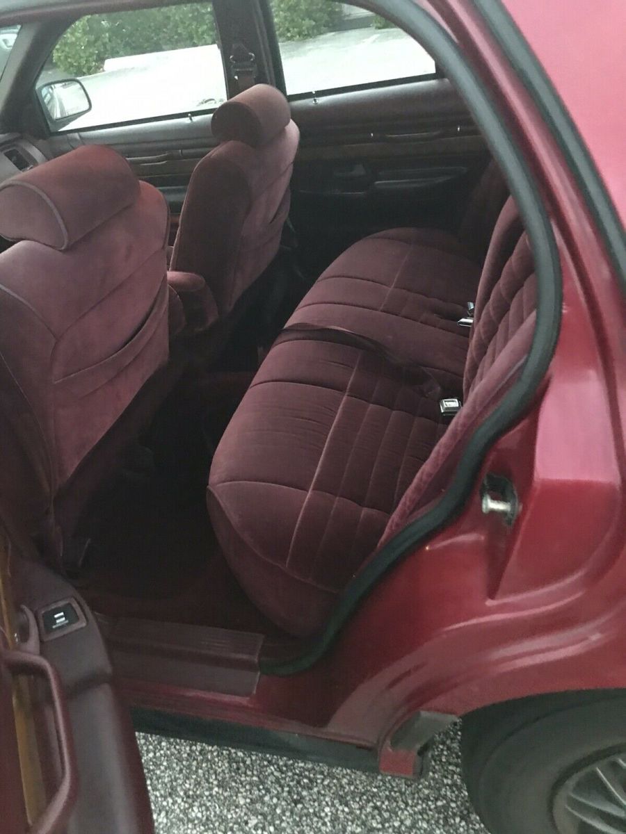 1994 mercury grand marquis sedan red rwd automatic gs