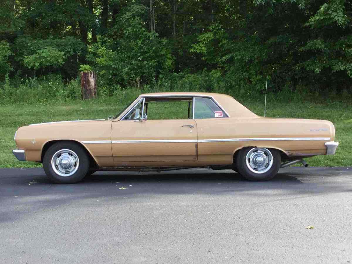 1965 chevrolet chevelle hardtop brown malibu