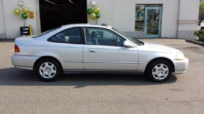 obo honda civic ex 1998 (silver) 2dr coupe with moon roof in manhattan, ny