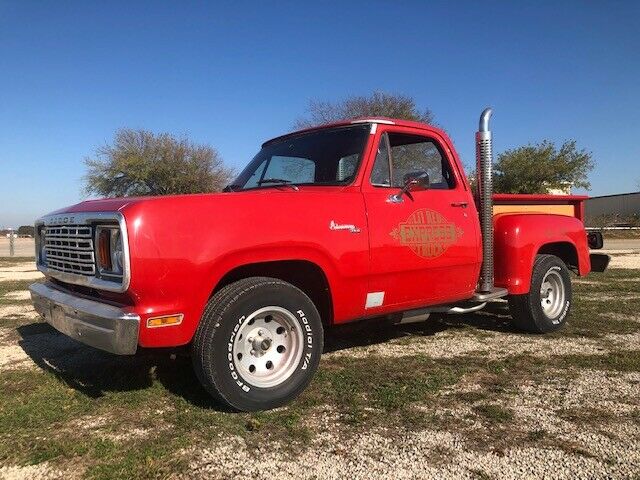 1978 dodge "lil red express" truck, 360 interceptor, texas truck, nice!!!