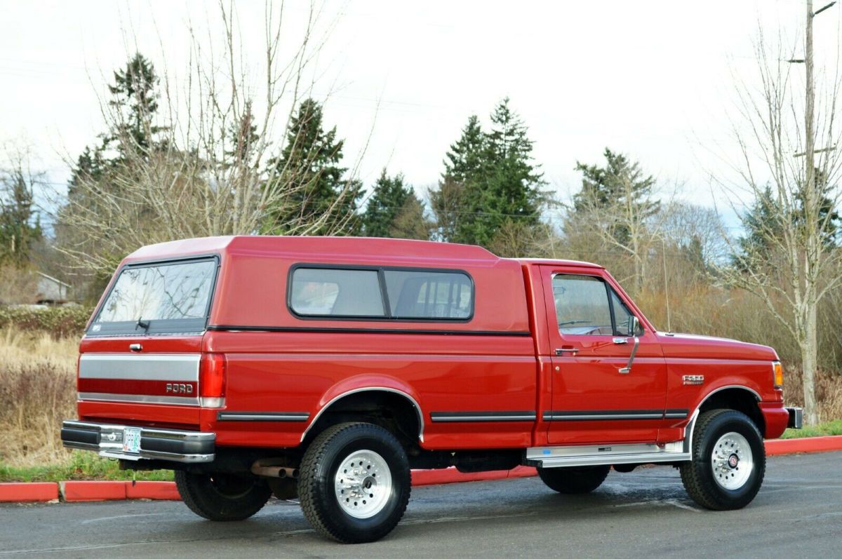 1988 ford f250 xlt lariat single cab 4x4 xlt 5.8l v8 only 44k miles!!!