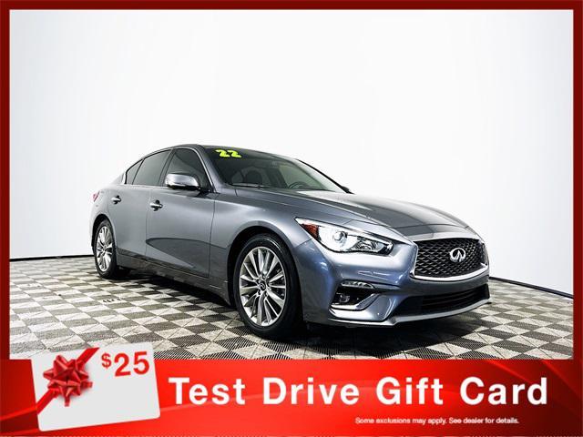 2022 infiniti q50 3.0t luxe