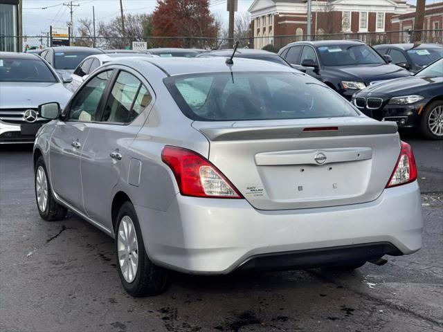 2018 nissan versa 1.6 sv