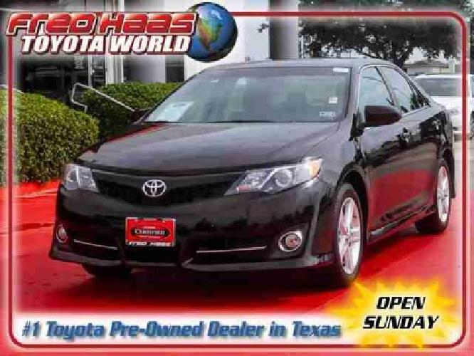 2013 toyota camry se one owner warranty in spring, tx