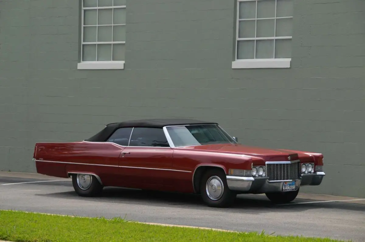 1970 cadillac convertible rust free tx car beautiful paint runs well priced sell