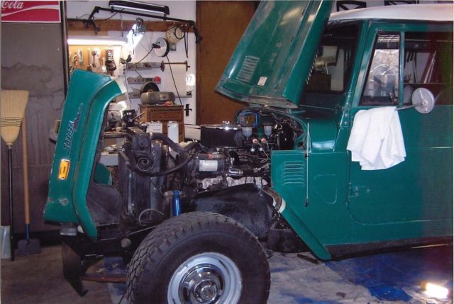 1973 toyota land cruiser "chevota:" 4 x 4 meets 70s muscle car