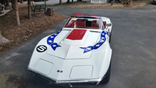 1969 chevy corvette convertible with racing history!!