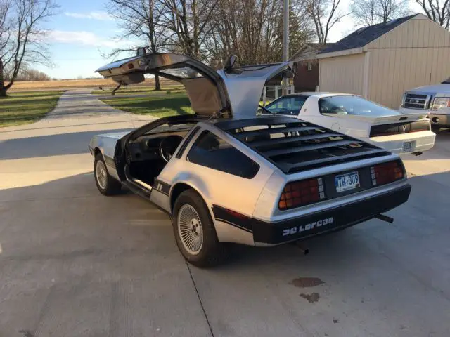 1981 delorean dmc 12 1980s icon!! 5 speed