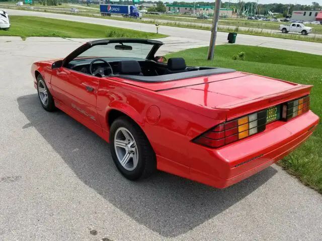 1988 camaro iroc 5.0 t.p.i. convertible