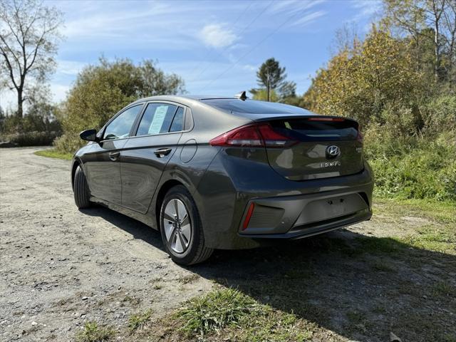 2022 hyundai ioniq hybrid blue