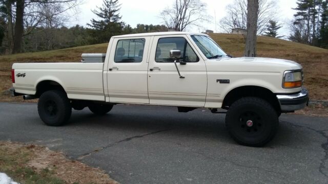 1992 ford f350 banks turbocharged 7.3 crew cab long bed 4x4 west coast truck!