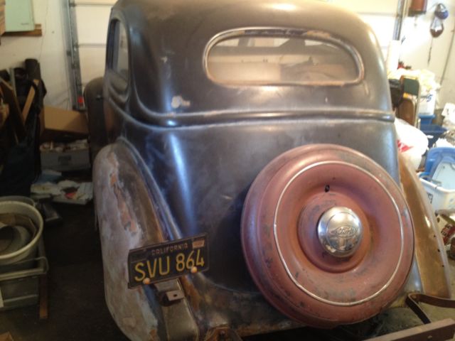 1936 ford flatback sedan tudor model 68