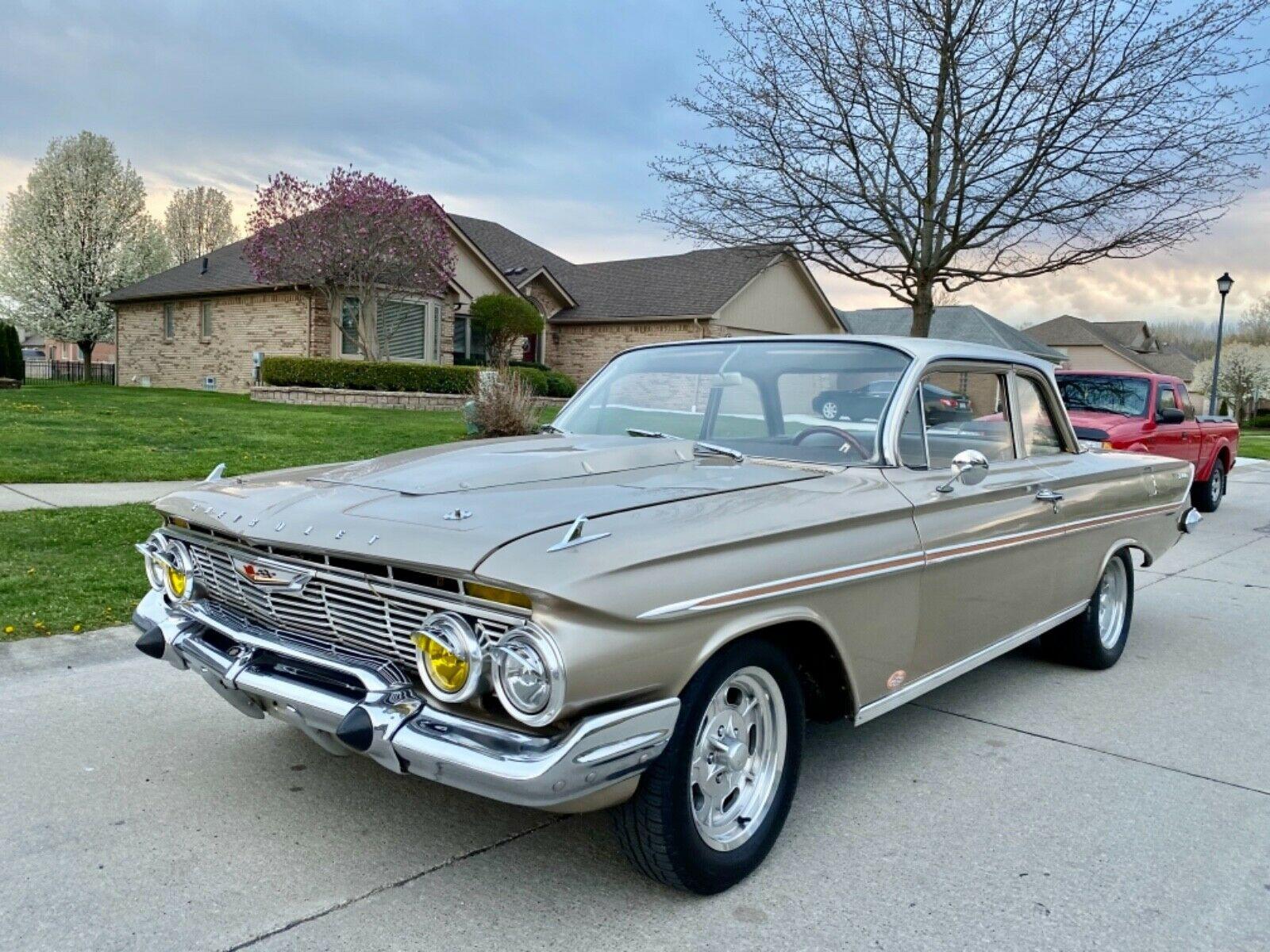 1961 chevrolet bel air/150/210 348 ci tri power 4 speed two door