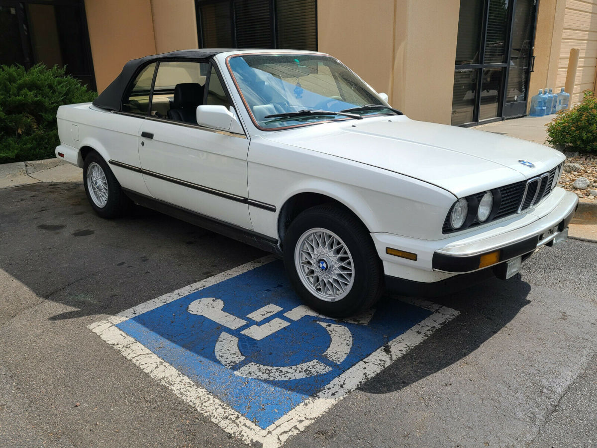 1989 bmw 3-series 325i convertible manual 5spd