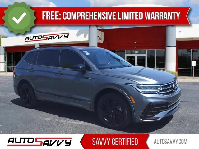 2023 volkswagen tiguan 2.0t se r-line black