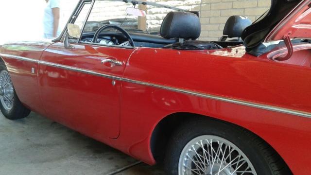 1971 mgb roadster, matching number california/ arizona car with wire wheels