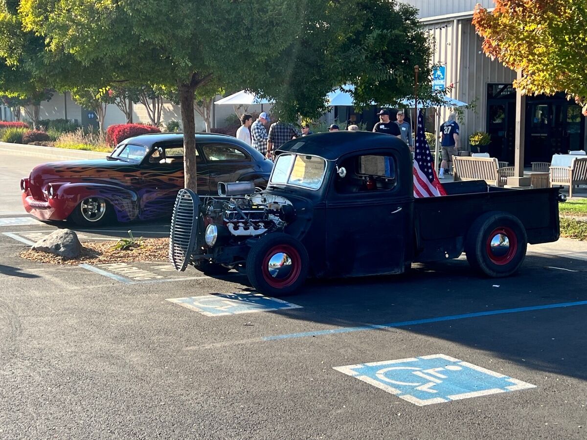 1939 ford f-series pickup black rwd automatic rat rod