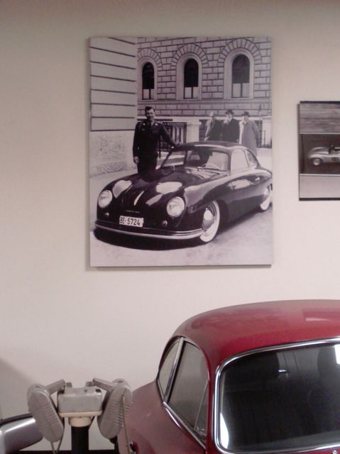 photograph of 1951 porsche