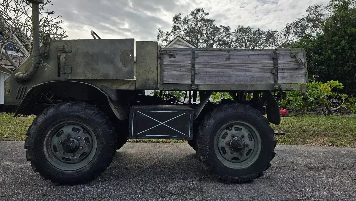 1957 mercedes-benz w29 suv brown 4wd manual