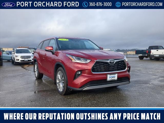 2024 toyota highlander platinum