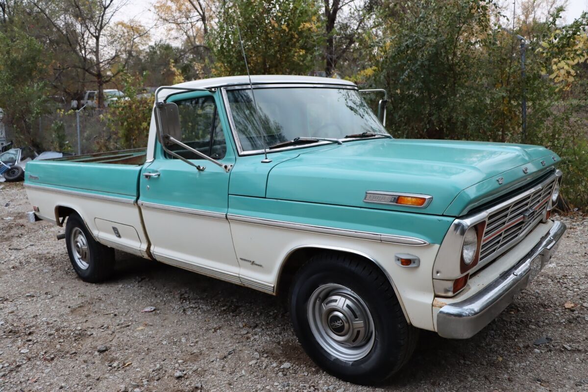 1969 ford 250 ranger - camper special - very clean, original parts