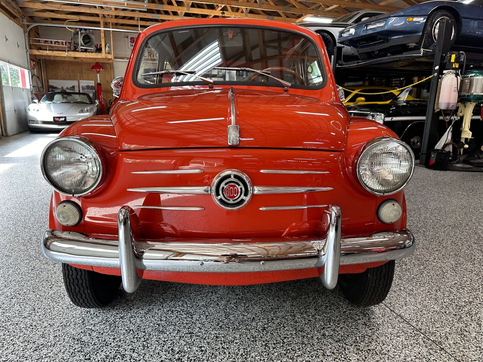 1959 fiat 600 coupe fully restored 633cc 4 cyl, 4-spd ** must see **