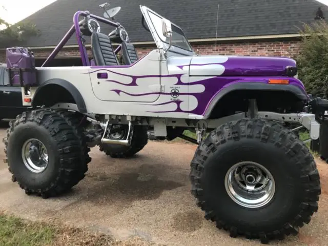 1984 cj7 lifted jeep with 383 stroker motor