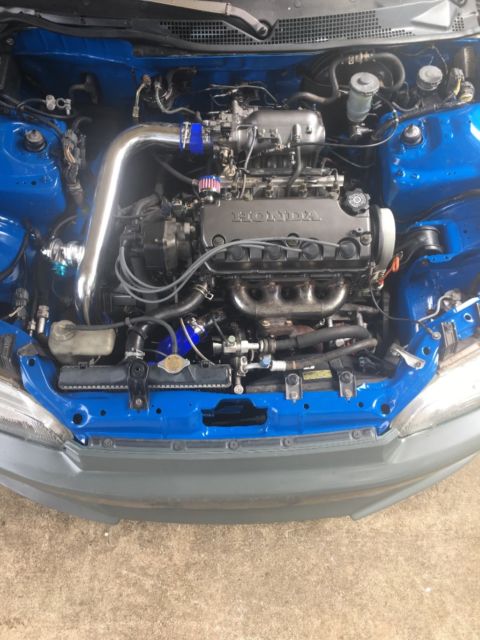 1994 honda civic si turbo d16 turbo eg coupe civic boosted