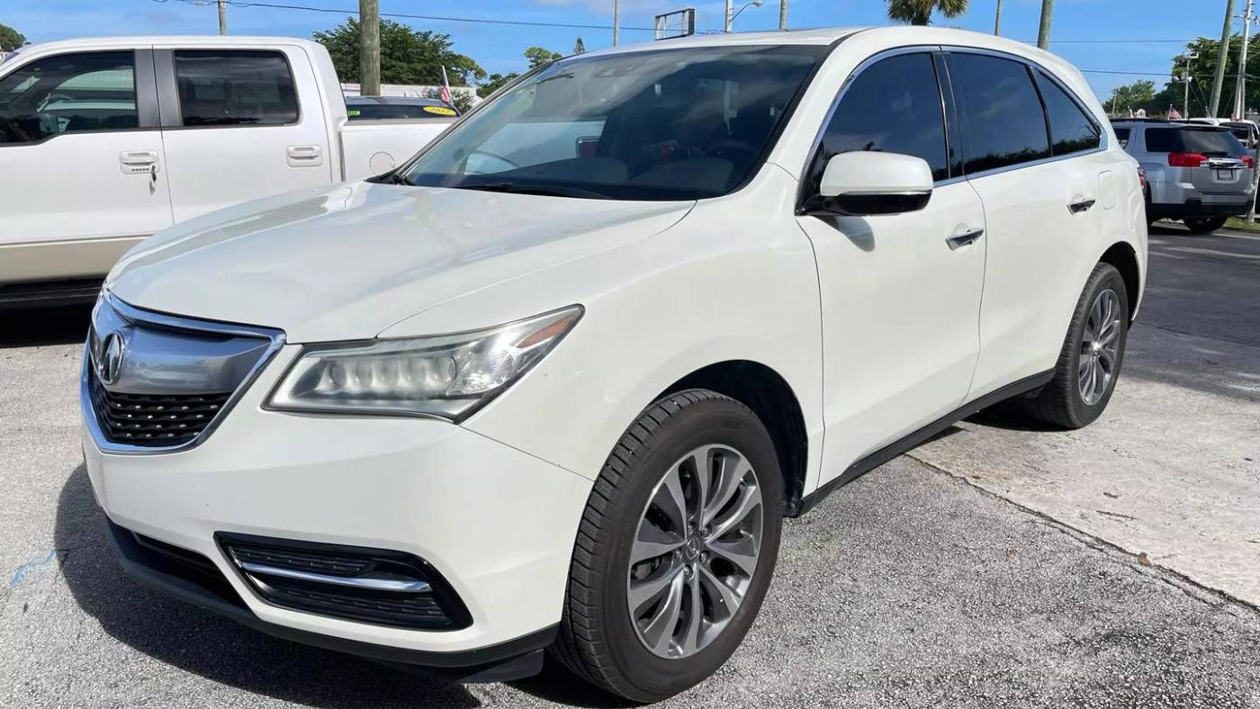 2014 acura mdx w/tech